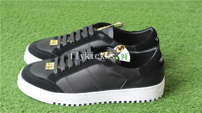 Off White Low Top Sneaker Black